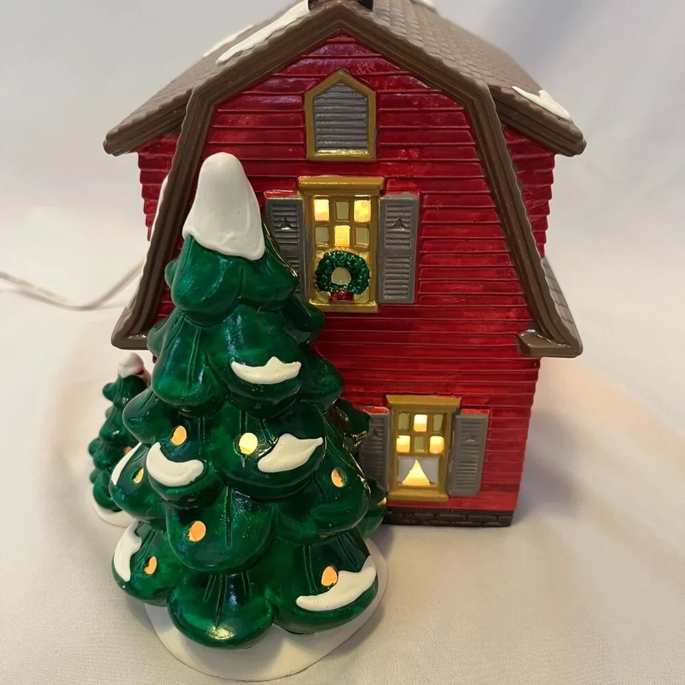 Department 56 Snow Village – Dutch Colonial House – Lighted - Picture 2 of 7